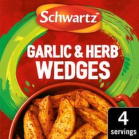 Schwartz Garlic & Herb Wedges 38g