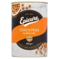 Epicure Chickpeas in Salted Water 400g