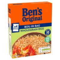 Bens Original Boil In Bag Wholegrain Rice 4 x 125g