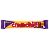 Cadbury Crunchie Chocolate Bar, 40g