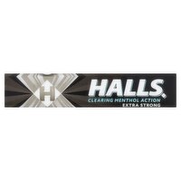 Halls Extra Strong Menthol Action Sweets 33.5g