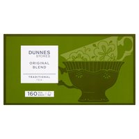 Dunnes Stores Original Blend 160 Tea Bags 500g