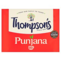 Thompson's Punjana 80 Tea Bags 250g