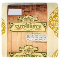 Jack Cuthbert's Traditional White Handmade Bread 400g