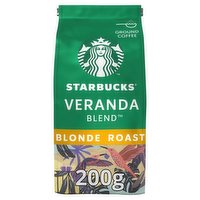 Starbucks Veranda Blend Blonde Roast Ground Coffee, Bag 200g