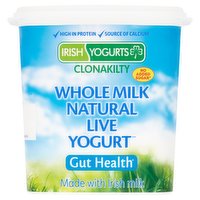 Irish Yogurts Clonakilty Whole Milk Natural Live Yogurt 1kg