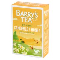 Barry's Tea Relaxing Camomile & Honey 20 Biodegradable Tea Bags 35g