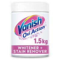 Vanish Oxi Action Crystal White Stain Remover Powder 1.5 kg