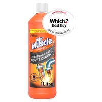 Mr Muscle Gel Sink & Drain Unblocker 1L