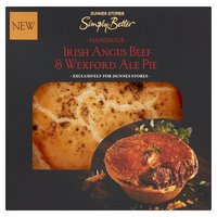 Dunnes Stores Simply Better Handmade Irish Angus Beef & Wexford Ale Pie 280g