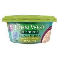 John West No Drain MSC Tuna Steak with a Little Olive Oil 110g