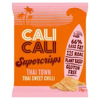 Cali Cali Supercrisps Thai Town Thai Sweet Chilli 28g