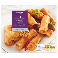 Dunnes Stores 14 Chicken Curry Spring Rolls 280g