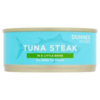 Dunnes Stores Tuna Steak in a Little Brine 110g