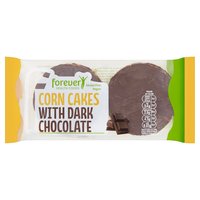 Forever Health Foods Corn Cakes with Dark Chocolate 100g