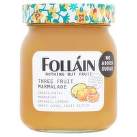 Folláin Nothing But Fruit Three Fruit Marmalade 340g