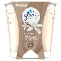 Glade Scented Candle Air Freshener Vanilla Blossom 129g