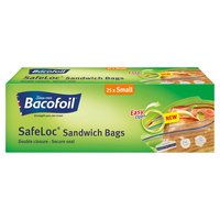 Bacofoil SafeLoc Sandwich Bags 25 x Small