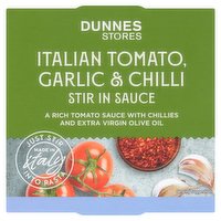 Dunnes Stores Italian Tomato, Garlic & Chilli Stir in Sauce 150g