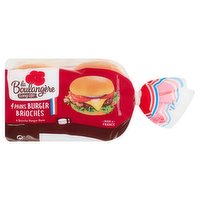 La Boulangère 4 Brioche Burger Buns 200g