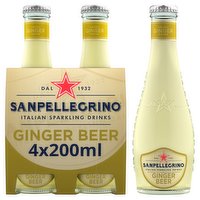 San Pellegrino Ginger Beer Glass 4x200ml