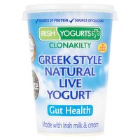 Irish Yogurts Clonakilty Greek Style Natural Live Yogurt 500g