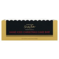 Dunnes Stores Simply Better Traditional Hand Iced Christmas Cake Bar 500g