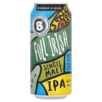 Eight Degrees Brewing Full Irish Single Malt IPA 440ml