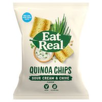 Eat Real Quinoa Chips Sour Cream & Chives Flavour 30g