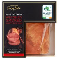 Dunnes Stores Simply Better Slow Cooked Whiskey Smoked Baked Irish Ham 750g