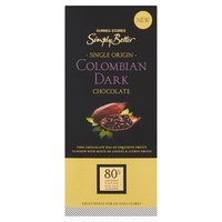 Dunnes Stores Simply Better Single Origin Colombian Dark Chocolate 100g