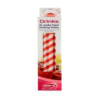 Jumbo Paper Straws (25pk)