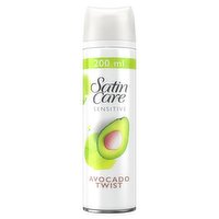 Satin Care Shaving Gel Normal Skin Avocado Twist 200ml
