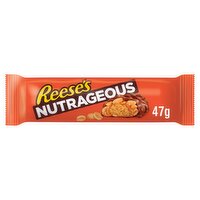 Reese's Milk Chocolate flavour, Peanut Butter and Caramel Nutrageous Bar, 47g