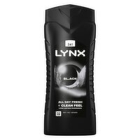 Lynx Bodywash Black 500 ml