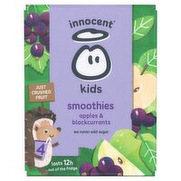 innocent Kids Smoothies Apples & Blackcurrants 150ml x 4