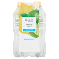 Dunnes Stores Lemon & Lime Flavoured Still Irish Spring Water 4 x 500ml