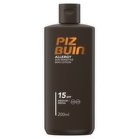 PIZ BUIN® Allergy Sun Sensitive Skin Lotion SPF 15 Medium 200ml