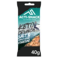 Acti-Snack Keto Crunch Salt & Apple Cider Vinegar 40g