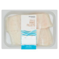 Dunnes Stores Skinless Hake Fillets 400g