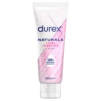 Durex Naturals Water Based Extra Sensitive Lubricant Gel 100ml