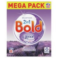 Bold 2in1 Washing Powder Lavender & Camomile 3.9Kg 60 Washes