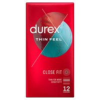 Durex Thin Feel Close Fit 12 Condoms