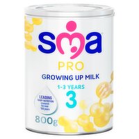SMA® PRO Growing Up Baby Milk Powder Formula 1-3 Years 800g 