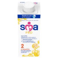 SMA® PRO Follow-on Baby Milk 6 mth+ Ready-to-use formula milk 200 ml