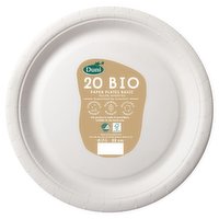 Duni 20 Bio Paper Plates Basic 22cm