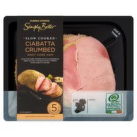 Dunnes Stores Simply Better Slow Cooked Ciabatta Crumbed West Cork Ham 120g