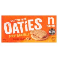 Nairn's Gluten Free Oaties Syrupy & Crumbly 160g