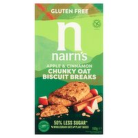 Nairns Apple & Cinnamon Chunky Oat Biscuit Breaks 160g