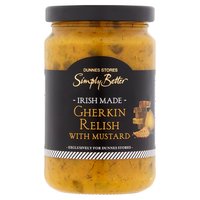 Dunnes Stores Simply Better Gherkin Relish with Mustard 300g